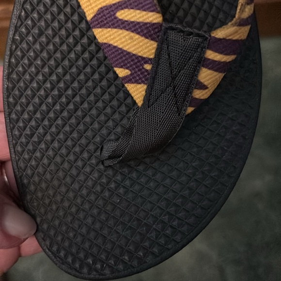 Animal print Chacos slides just in time for LSU Tigers football! - Picture 3 of 3